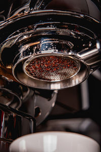 Close-up of coffee maker