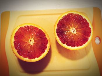 Close-up of orange slice