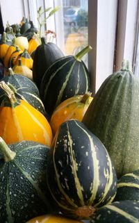 Close-up of pumpkin