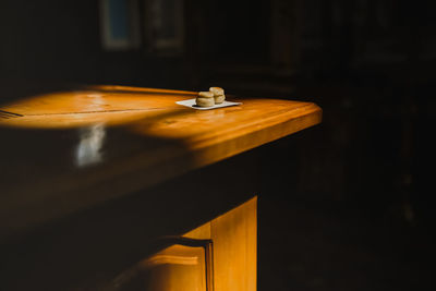 Close-up of drink on table