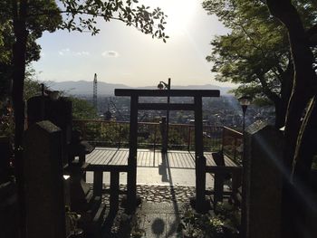 View of park against sky