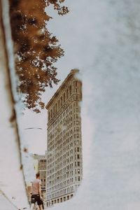 Low angle view of buildings against sky