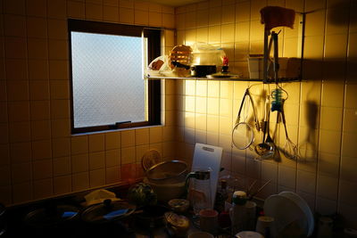 Interior of kitchen