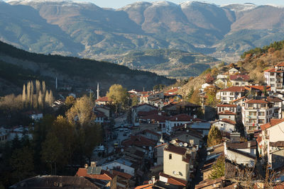 Aerial view of a city