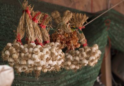 Close-up of fruits for sale in market