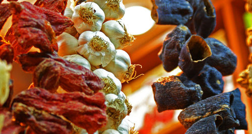 Close-up of fruits for sale in market