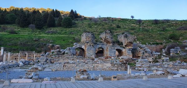 Old ruins of building