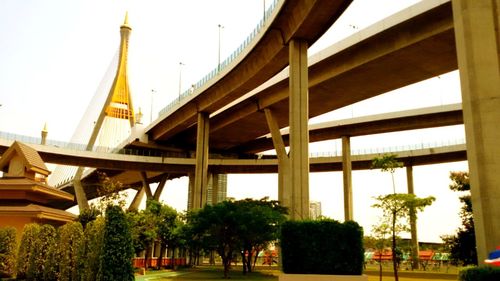 Low angle view of built structure