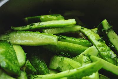 Full frame shot of chopped vegetables