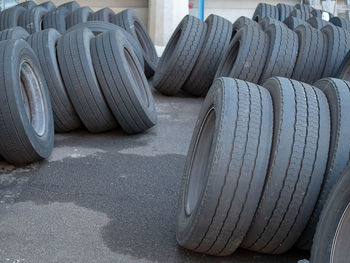 Tires at warehouse