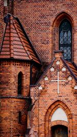 Low angle view of old building