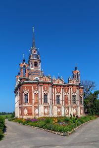 St. nicholas cathedral was built between 1779 and 1812 in the gothic revival style, mozhaisk, russia