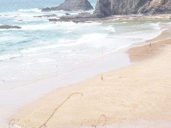 Scenic view of beach