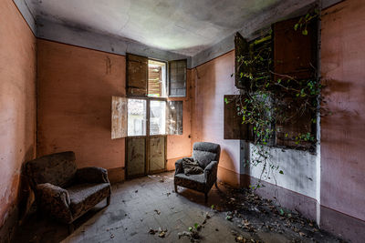 Abandoned villa