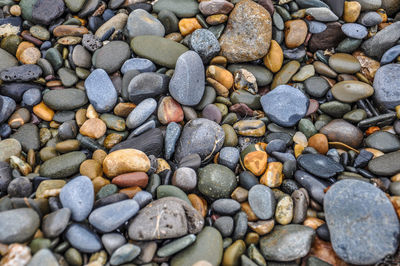 Full frame shot of stones