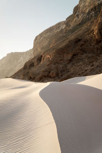 Sand dunes at