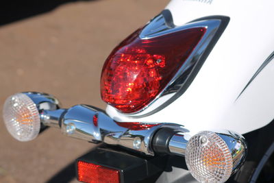 Close-up of vintage car