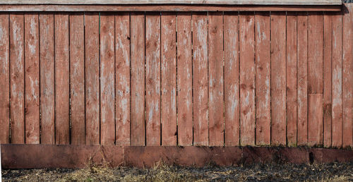 Full frame shot of weathered wooden wall