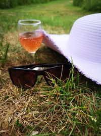 Close-up of drink on table
