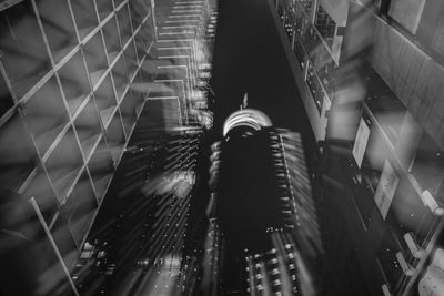 Low angle view of modern building