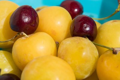 Full frame shot of fruits