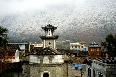 Building against sky