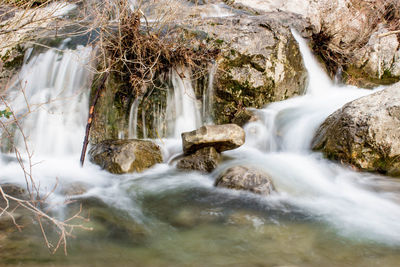 Waterfall in forest