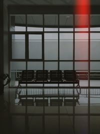 Interior of airport