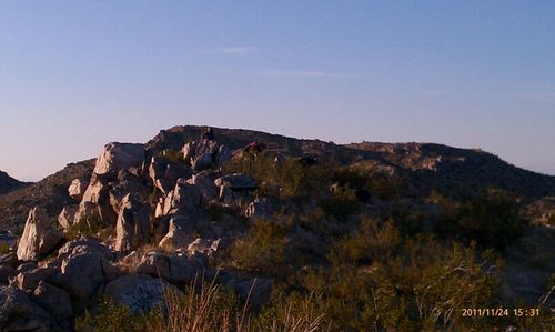 Scenic view of mountains