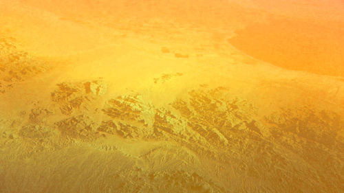 Scenic view of snow covered landscape