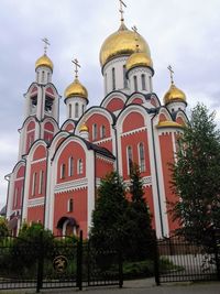 Low angle view of cathedral against sky