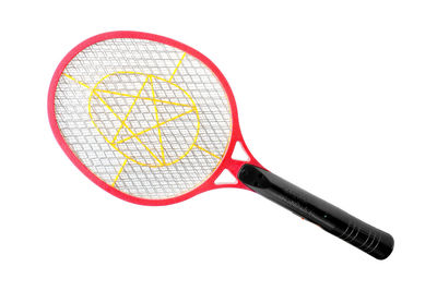 Close-up of electric lamp against white background