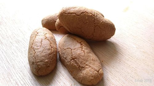 Close-up of bread on table