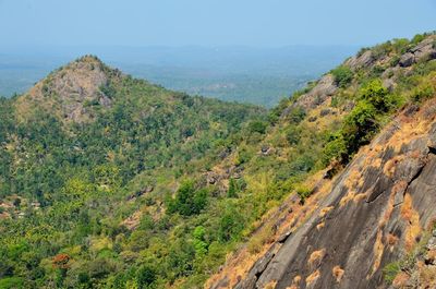 Scenic view of mountains