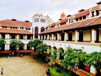 View of buildings in city