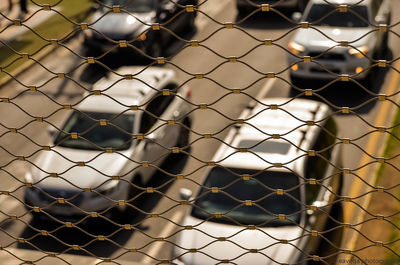 Full frame shot of chainlink fence