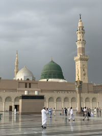 The prophet mohammads mosque pbuh a holy place in medina saudi arabia 