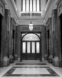 Interior of historic building