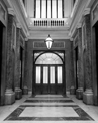 Interior of historic building