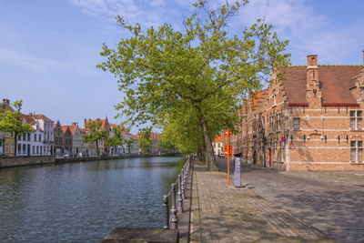 Canal at brugge, belgium