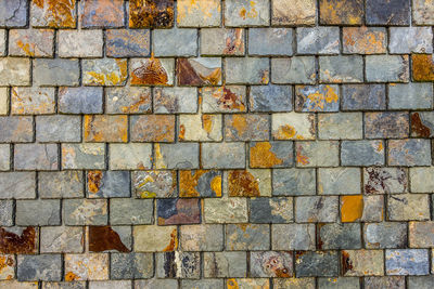 Full frame shot of brick wall