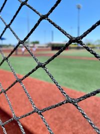 Full frame shot of chainlink fence