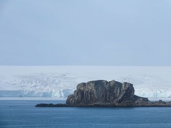 Scenic view of sea and sky