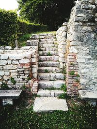 Stack of stone steps