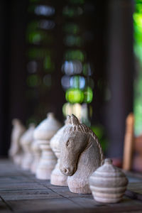 Close-up of a statue