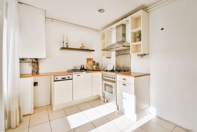 Interior of bathroom