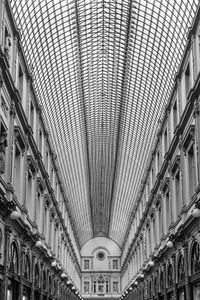 Low angle view of ceiling