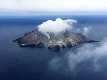 One of the last active volcanos
