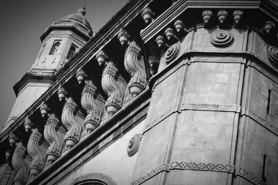 Low angle view of church against sky