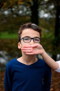 Portrait of boy